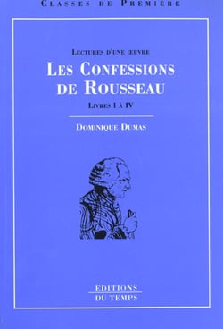 Les confessions de jean-jacques rousseau