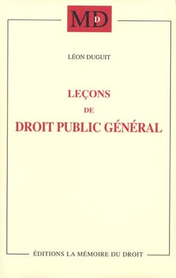 Leçons de droit public général