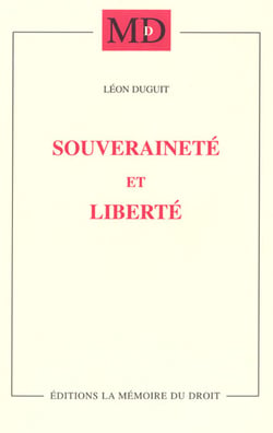 Souveraineté et liberté - leçons faites l'université Columbia (New-York) en 1920-1921 t.4
