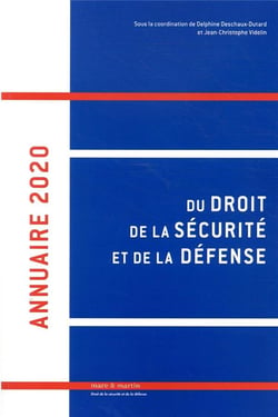Annuaire 2020 du droit de la sécurité et de la défense