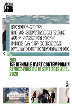 2019, 15e biennale d'art contemporain
