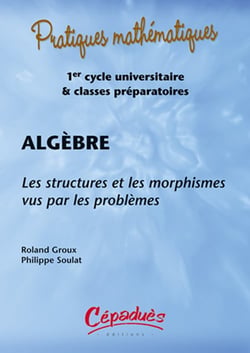 Algèbre - les structures et les morphismes vus par les problèmes - 1er cycle universitaire et classes préparatoires