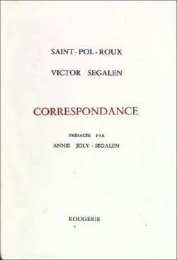 Correspondance avec victor segalen