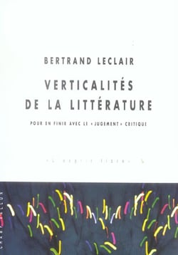 Verticalites de la litterature