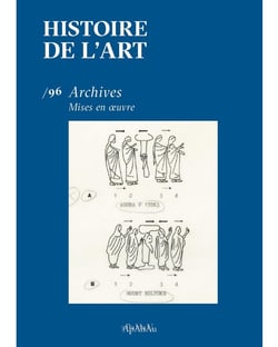 Revue histoire de l'art n.96 : Archives. Mises en oeuvre, décembre 2025