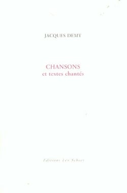Chansons et textes chantes