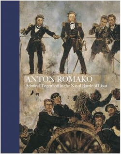 Anton romako admiral tegetthoff in the naval battle of lissa