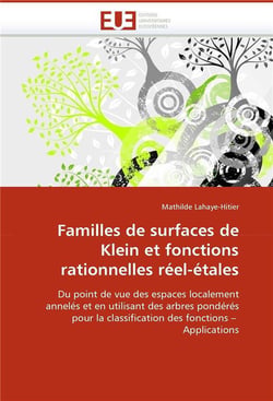 Familles de surfaces de klein et fonctions rationnelles reel-etales