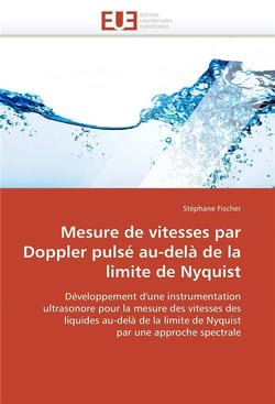 Mesure de vitesses par doppler pulse au-dela de la limite de nyquist