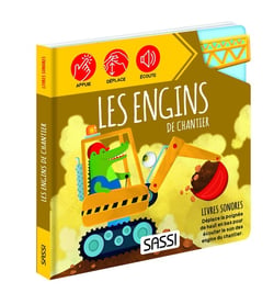 Livres sonores : les engins de chantier (édition 2023)