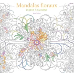 Mandalas floraux - Dessins à colorier