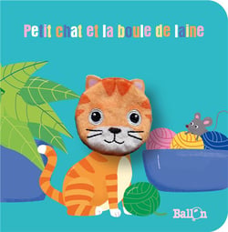 Petit chat et la pelote de laine