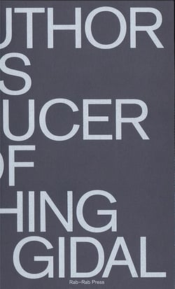 The author as producer of nothing