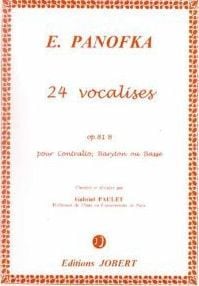 Vocalises Vol.2 Op.81B (24) - partition voix grave et piano