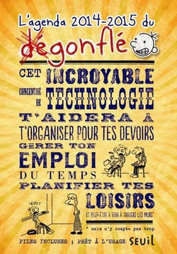 L'agenda 2014-2015 du dégonflé