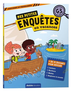 Cahier de vacances : mes petites enquêtes en vacances - de la GS au CP