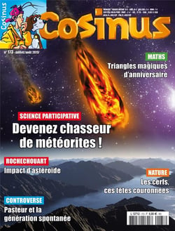 Cosinus N°173 Chassez Les Meteorites Juillet/Aout 2015