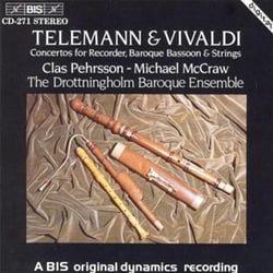 Double concerto pour flûte à bec, basson et cordes
