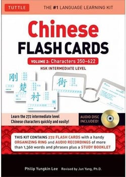 Chinese flash cards kit volume 2