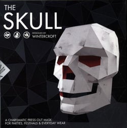 THE SKULL - A PLAYFUL PRESS-OUT MASK FOR PARTIES AND EVERYDAY WEAR