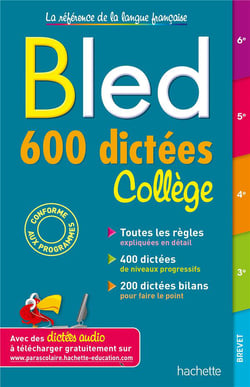 Bled : 600 dictées collège