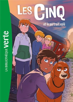 Les Cinq (nouvelle édition), Tome 34 - Les Cinq et le portrait volé
