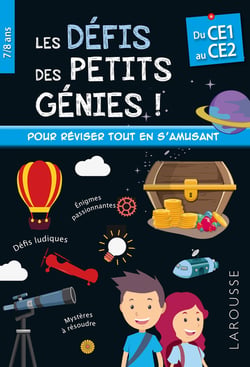 Les défis des petits génies ! : Du CE1 au CE2