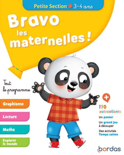 Bravo les maternelles ! : tout le programme - PS : 3/4 ans (édition 2019)