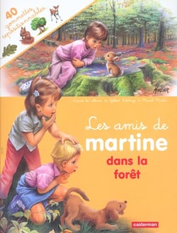 Les amis de martine dans la foret (avec gommettes)