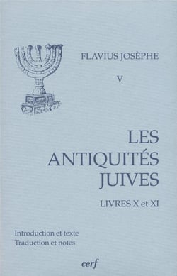 Les Antiquités juives, livres X-XI