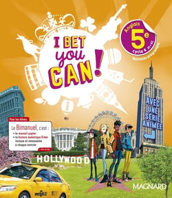 I Bet You Can! : anglais : 5e - bimanuel élève