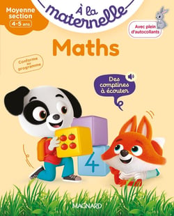 À la maternelle : Maths - Moyenne section - Les premiers apprentissages de la maternelle