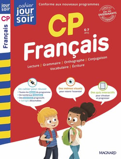 Cahier du jour / cahier du soir : Français : CP - Conçu et recommandé par les enseignants