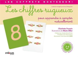 Les chiffres rugueux - 30 cartes pour apprendre à compter naturellement