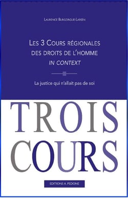 Les 3 cours régionales des droits de l'homme in context : la justice qui n'allait pas de soi
