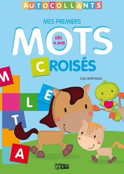 Mes premiers mots en autocollants - les animaux