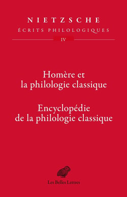 Homère et la philologie classique - encyclopédie de la philologie classique
