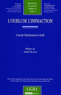 L'oubli de l'infraction