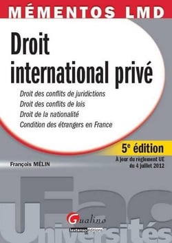 Droit international privé (5e édition)