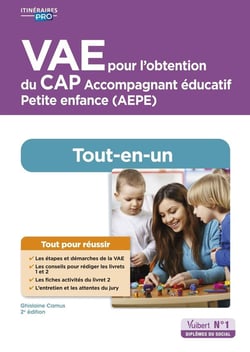 VAE pour l'obtention du CAP Accompagnant éducatif Petite enfance - AEPE : Tout-en-un
