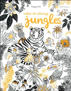Cahier de coloriage Jungles