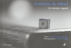 Un dernier regard. l'academie de billard.