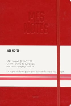 Notes cuir garance