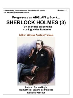 Progressez en anglais grâce à... : Sherlock Holmes Tome 3 - un scandale en Bohême - la ligue des rouquins
