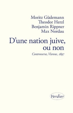 D'une nation juive, ou non : Controverse, Vienne, 1897
