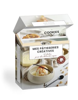 Mes pâtisseries créatives : 50 fiches pour des desserts exquis