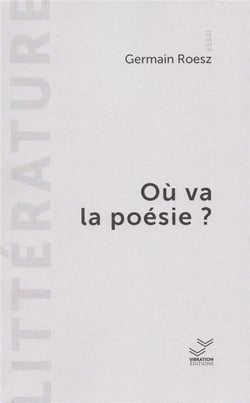 Où va la poésie ?