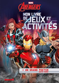 Avengers - mon livre de jeux et activités