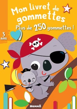 Mon livret de gommettes - koalas - 3 ans