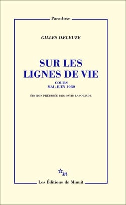 Sur les lignes de vie. Cours Mai-Juin 1980